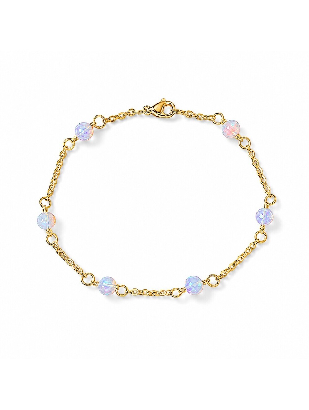 Ethiopian Opal Station Bracelet